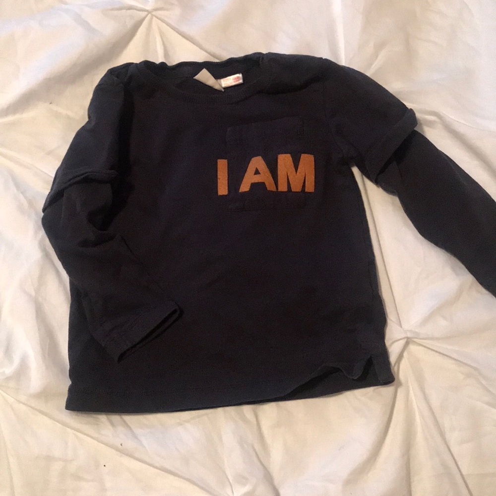 Zara baby boy long sleeve shirt